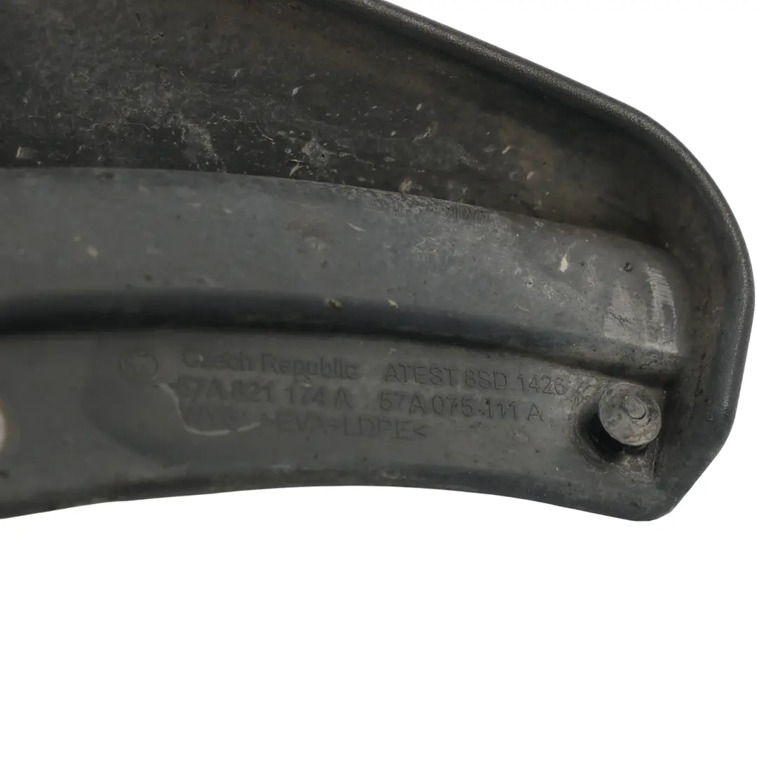 Skoda Karoq Nu7 Mudguard Cover Panel Front Left Right N/O/S Set - SKU 57A075111A - Part number 57A075111A
