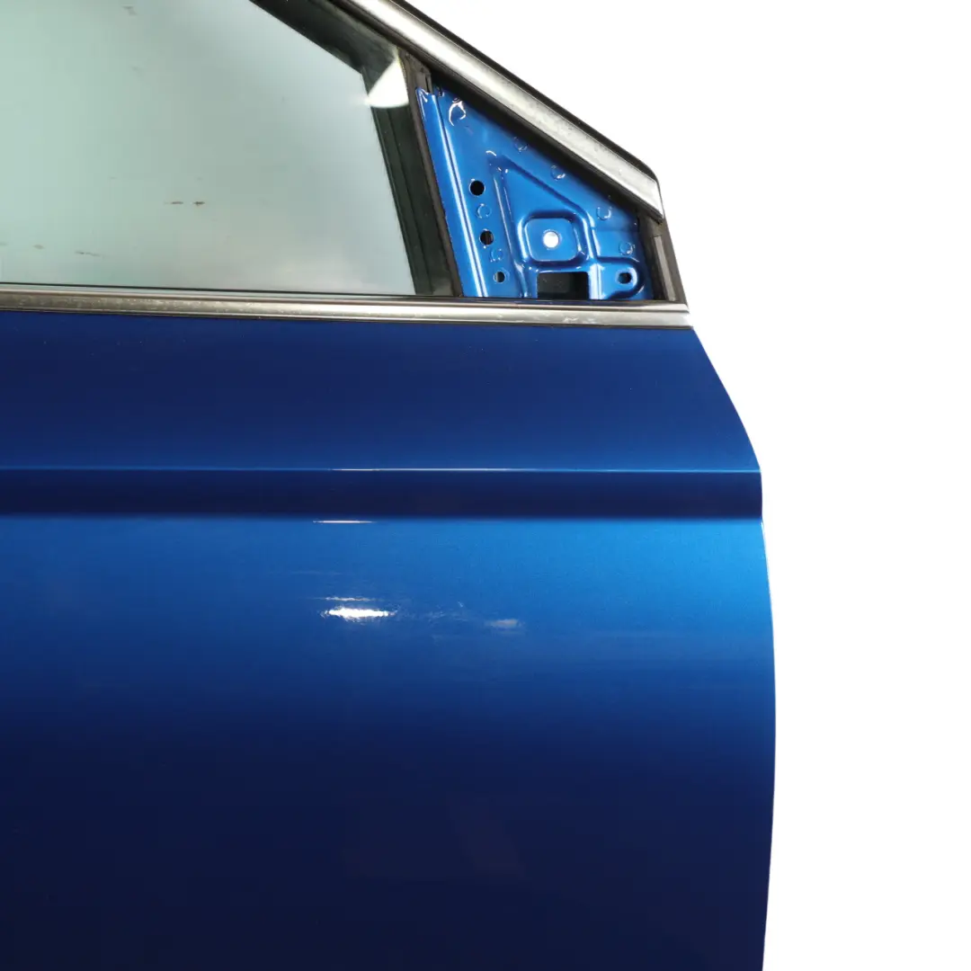 Skoda Karoq Door Front Right O/S Covering Panel Race Blue Metallic - F5W - SKU 57A831052-RAB - Part number 57A831052