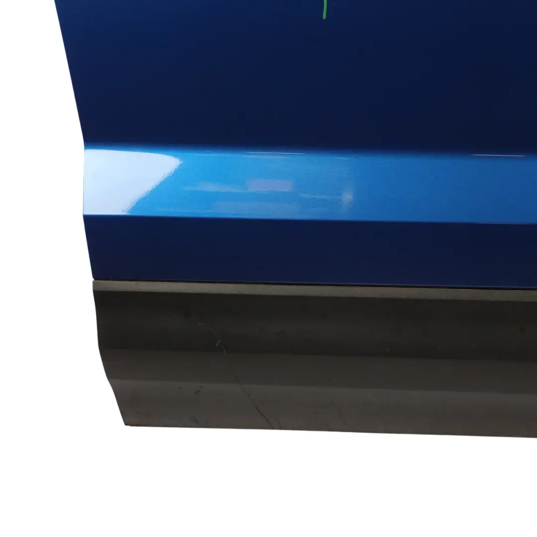Door Front Right O/S Covering Panel Race Blue Metallic - F5W to Skoda Karoq with Part number 57A831052 Skoda Karoq Door Front Right O/S Covering Panel Race Blue Metallic - F5W - SKU 57A831052-RAB - Part number 57A831052