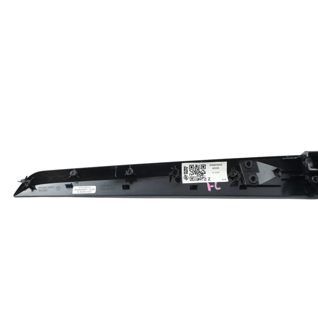 Poignée Cache Panneau Garniture Porte Avant Gauche pour Skoda Karoq à propos du numéro de pièce 57A837221S Skoda Karoq Poignée Cache Panneau Garniture Porte Avant Gauche - SKU 57A837221S - Numéro de pièce 57A837221S