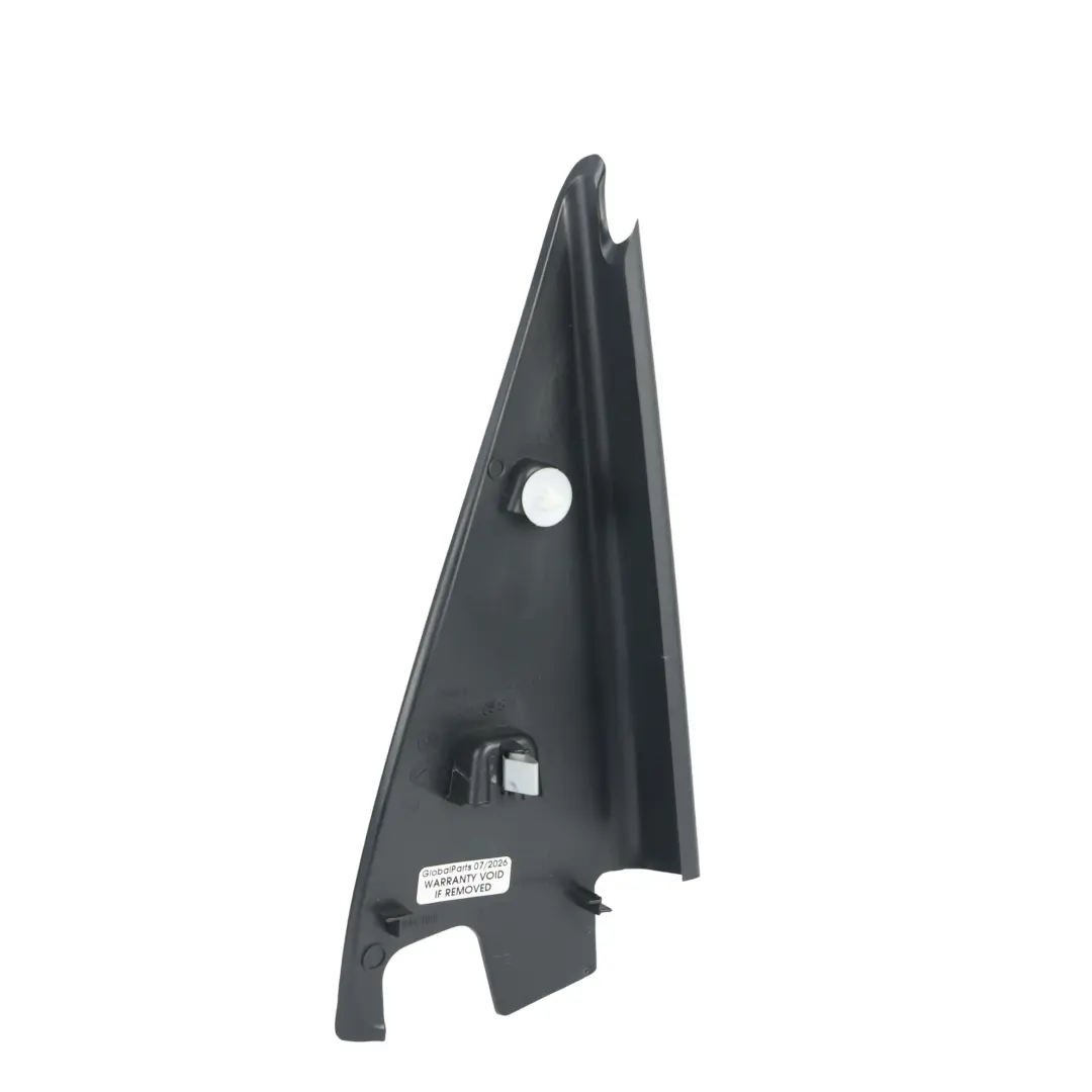Skoda Karoq NU7 Rear Door Triangle Trim Cover Inner Black Right O/S - SKU 57A839974 - Part number 57A839974