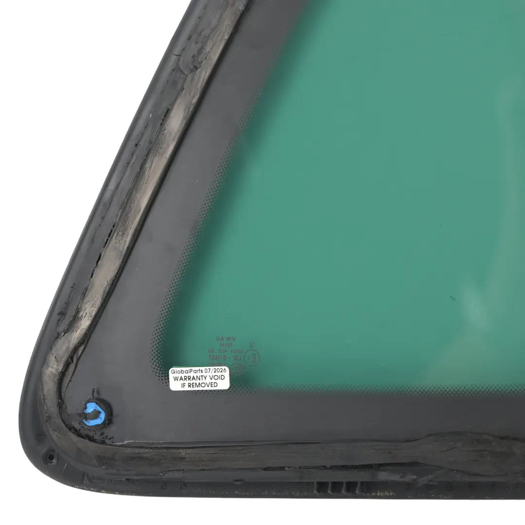 Skoda Karoq NU7 Rear Quarter Window Glass Tinted Chrome AS3 Left N/S - SKU 57A845297C - Part number 57A845297C