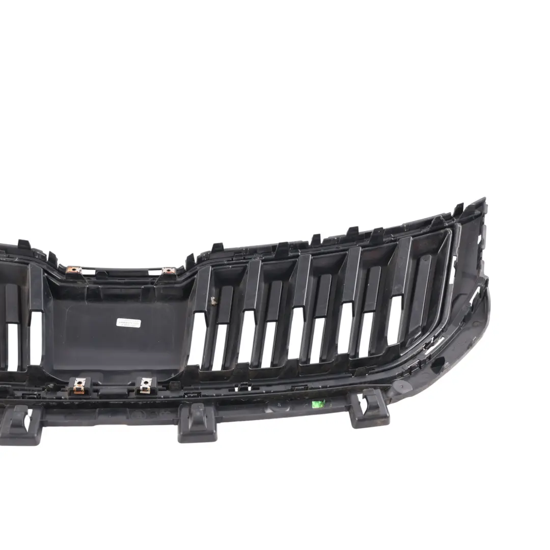 Front Bumper Upper Radiator Grille Trim Panel Cover to Skoda Karoq with Part number 57A853653B Skoda Karoq Front Bumper Upper Radiator Grille Trim Panel Cover - SKU 57A853653B - Part number 57A853653B