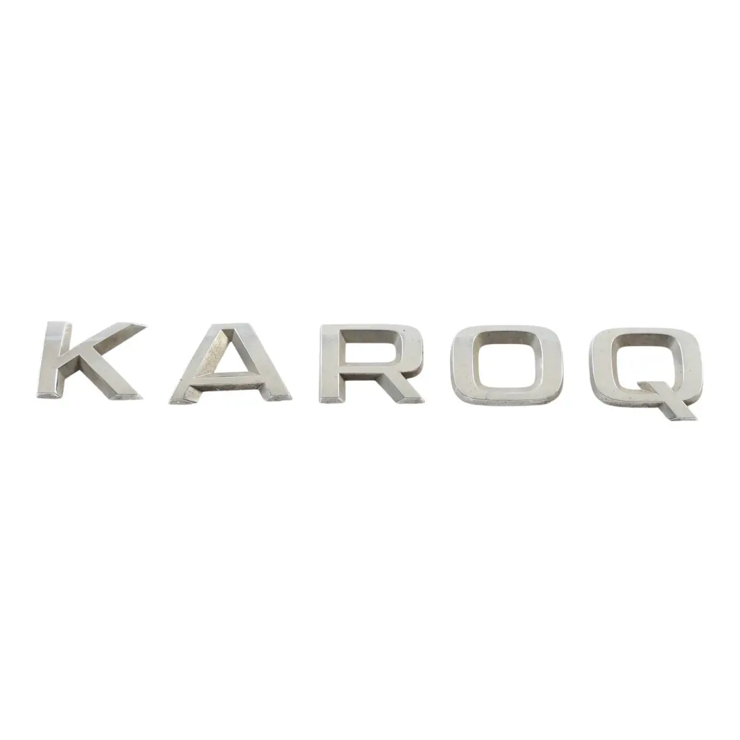 Lettrage Coffre Emblème Badge KAROQ Hayon pour Skoda Karoq à propos du numéro de pièce 57A853687A Skoda Karoq Lettrage Coffre Emblème Badge KAROQ Hayon - SKU 57A853687A - Numéro de pièce 57A853687A