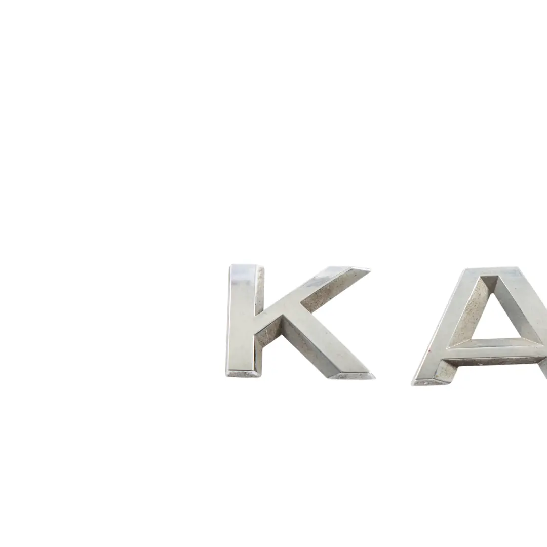 Skoda Karoq Schriftzug Kofferraum KAROQ Emblem Abzeichen Deckel - SKU 57A853687A - Teilenummer 57A853687A