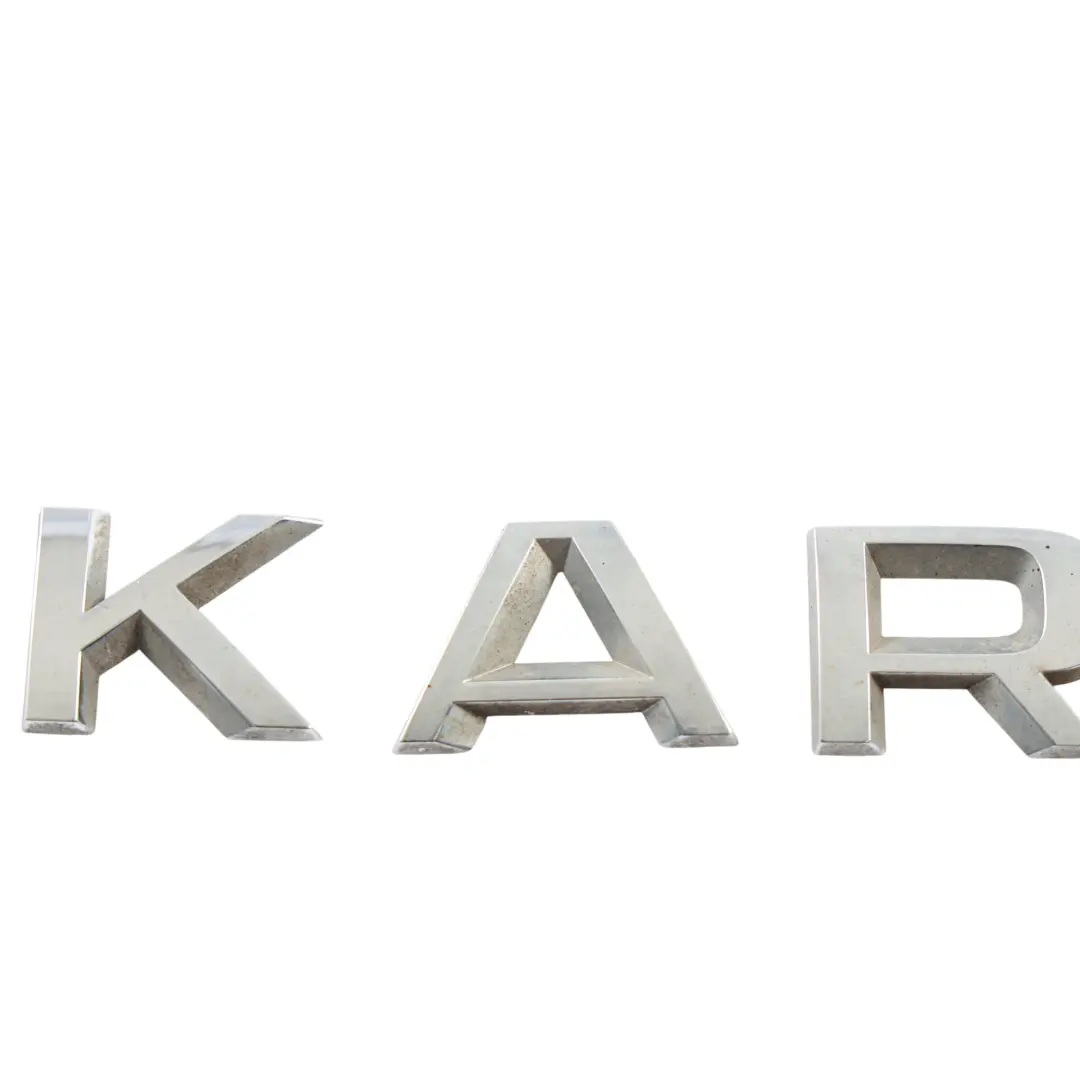 Skoda Karoq Lettrage Coffre Emblème Badge KAROQ Hayon - SKU 57A853687A - Numéro de pièce 57A853687A