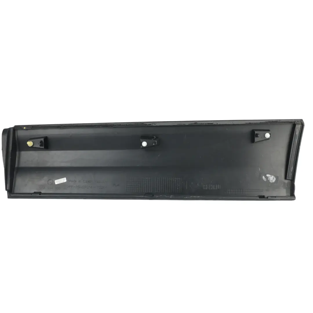 Door Moulding Trim Strip Panel Black Right O/S to Skoda Karoq NU7 Rear with Part number 57A854950 Skoda Karoq NU7 Rear Door Moulding Trim Strip Panel Black Right O/S - SKU 57A854950 - Part number 57A854950