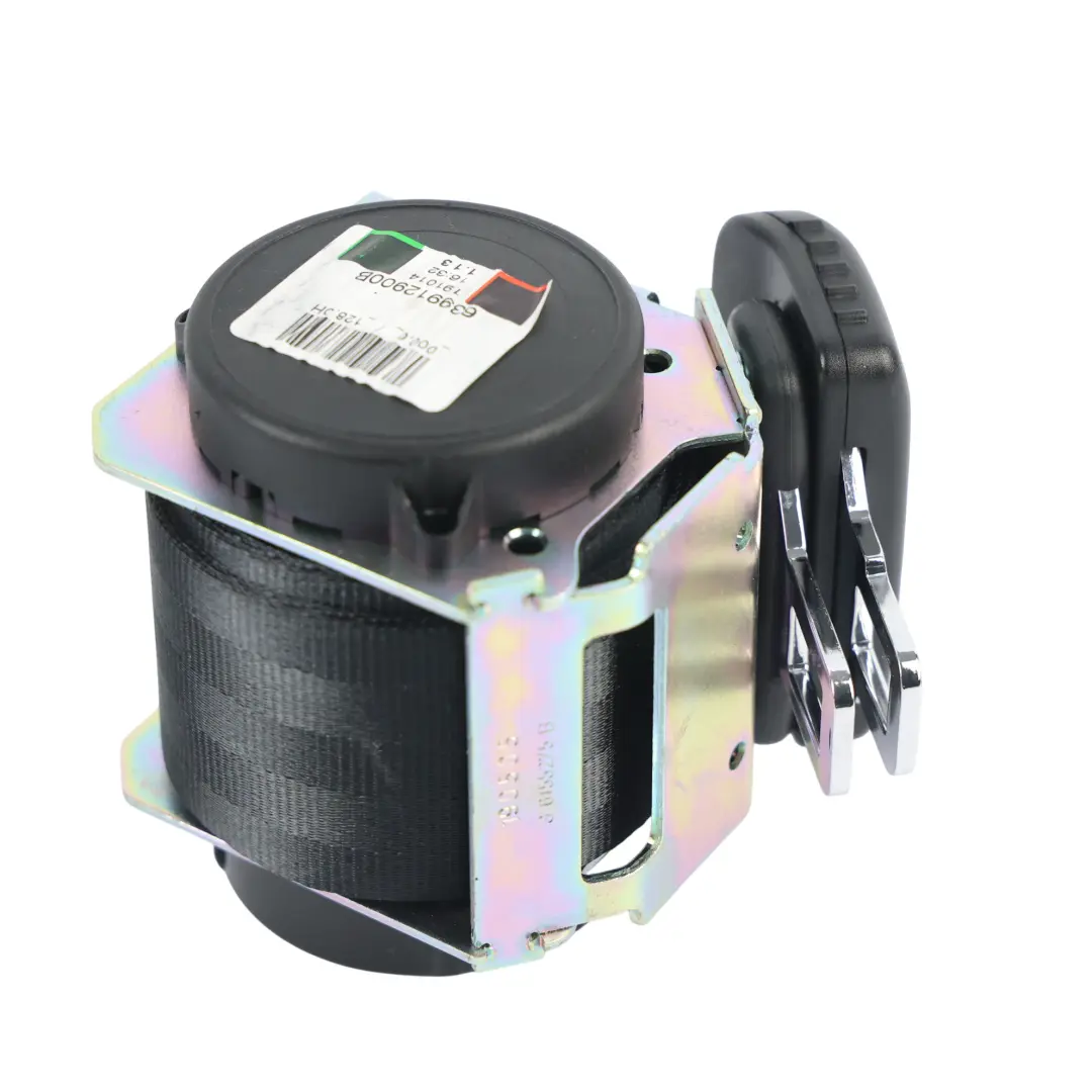 Skoda Karoq NU7 Rear Seat Belt Seatbelt Centre Middle Black - SKU 57A857807B - Part number 57A857807B