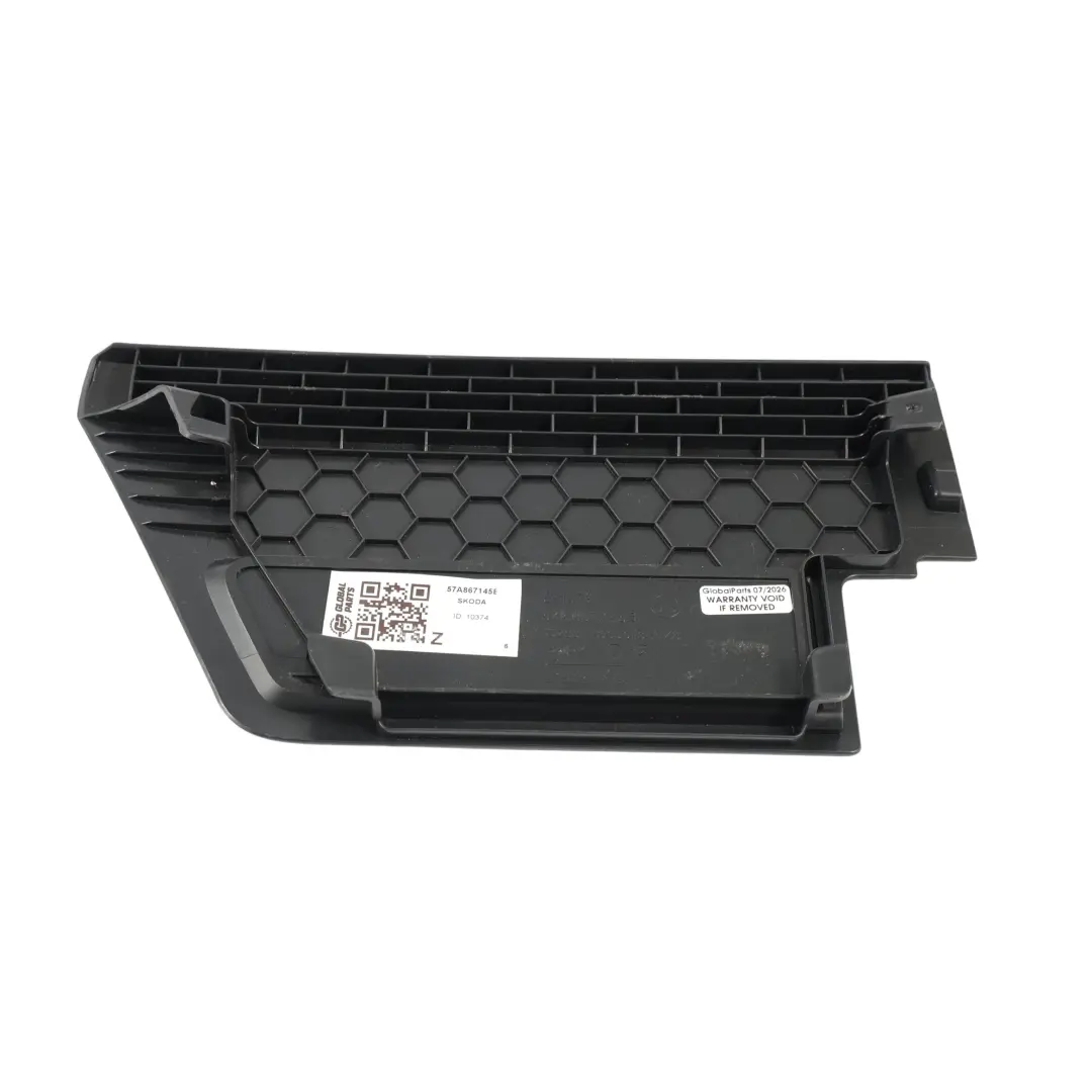 Skoda Karoq NU7 Vassoio Vano Bagagliaio Sinistro - SKU 57A867145B - Numero di parte 57A867145B