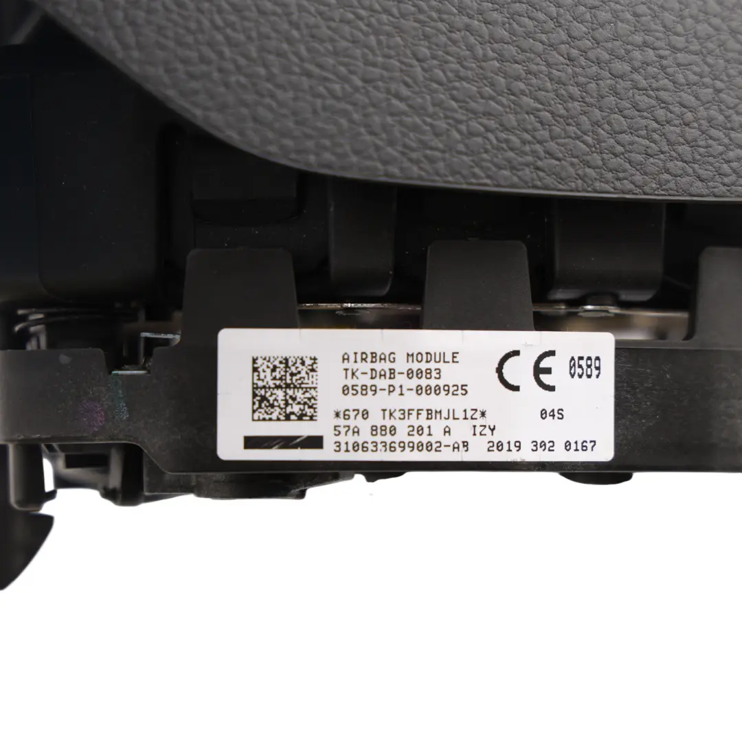 Skoda Karoq Steering Wheel Air Module Driver's Side - SKU 57A880201A - Part number 57A880201A