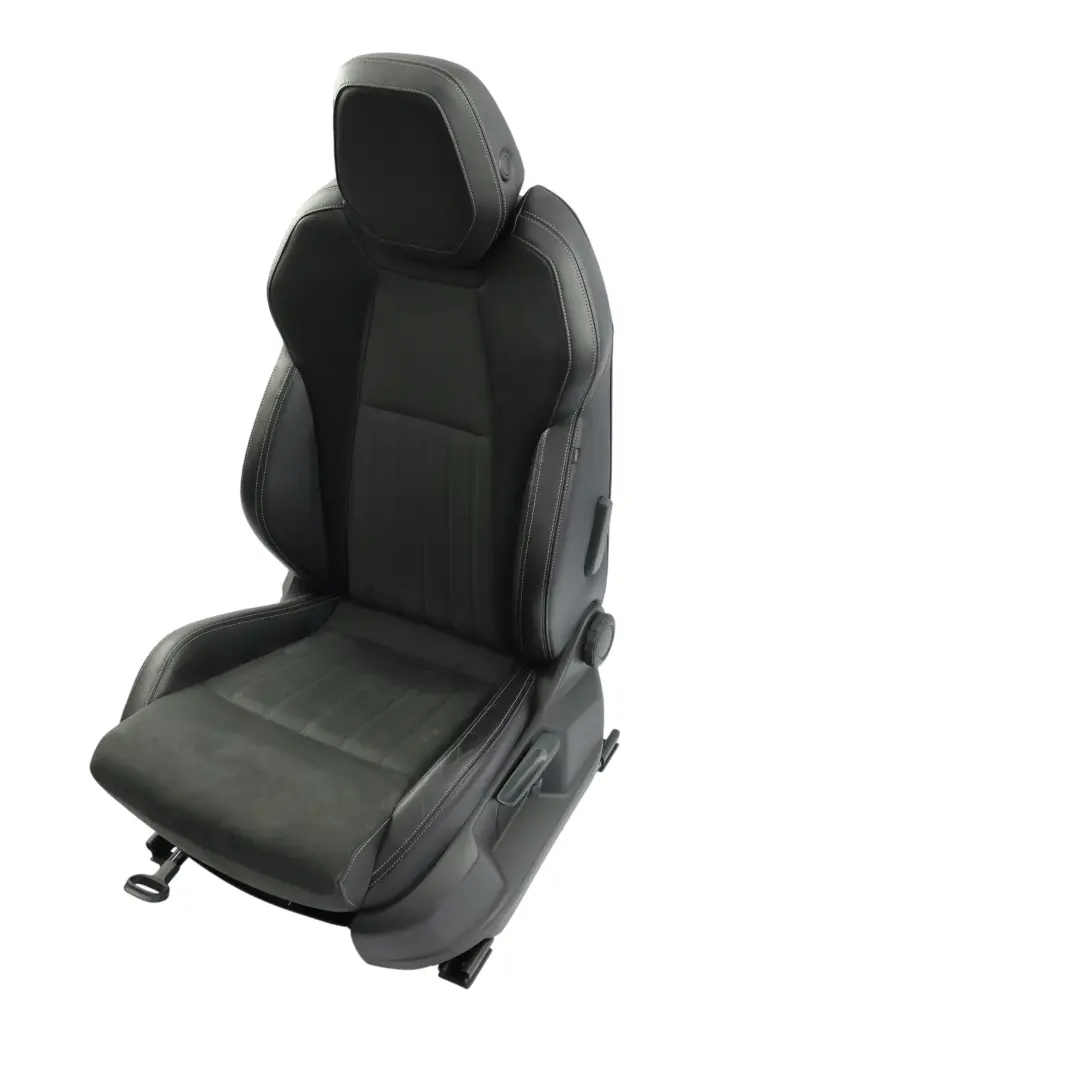 Vordersitz Innenraum Links Schwarz Leder Alcantara für Skoda Karoq NU7 mit Teilenummer 57A881805GT Skoda Karoq NU7 Vordersitz Innenraum Links Schwarz Leder Alcantara - SKU 57A881805GT-1 - Teilenummer 57A881805GT