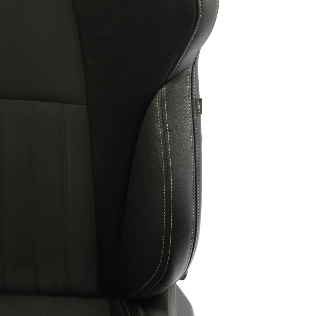 Front Seat Interior Left N/S Black Leather Alcantara to Skoda Karoq NU7 with Part number 57A881805GT Skoda Karoq NU7 Front Seat Interior Left N/S Black Leather Alcantara - SKU 57A881805GT-1 - Part number 57A881805GT
