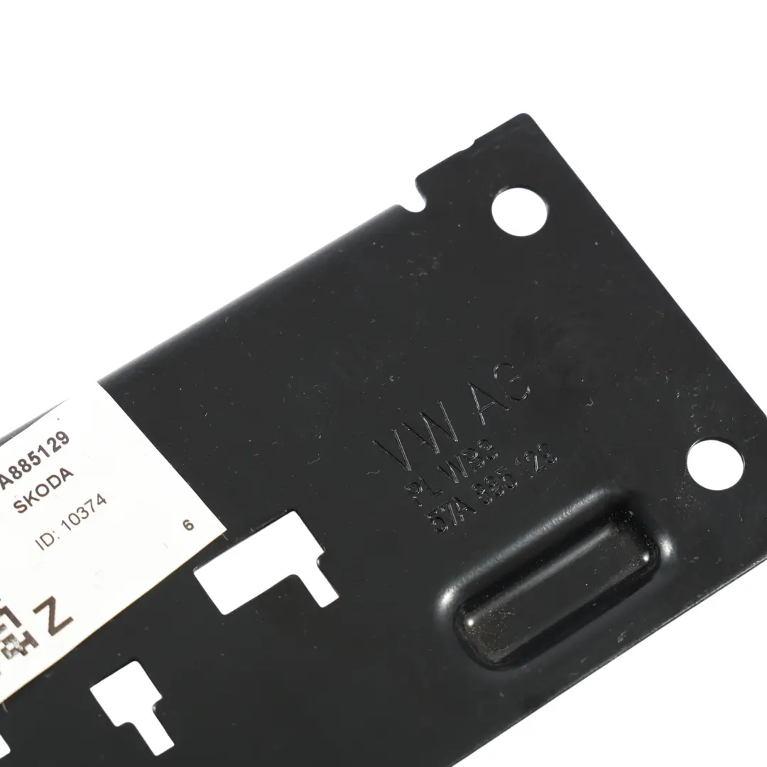 Bracket Plate Panel to Skoda Karoq Nu7 Metal with Part number 57A885129 Skoda Karoq Nu7 Metal Bracket Plate Panel - SKU 57A885129 - Part number 57A885129