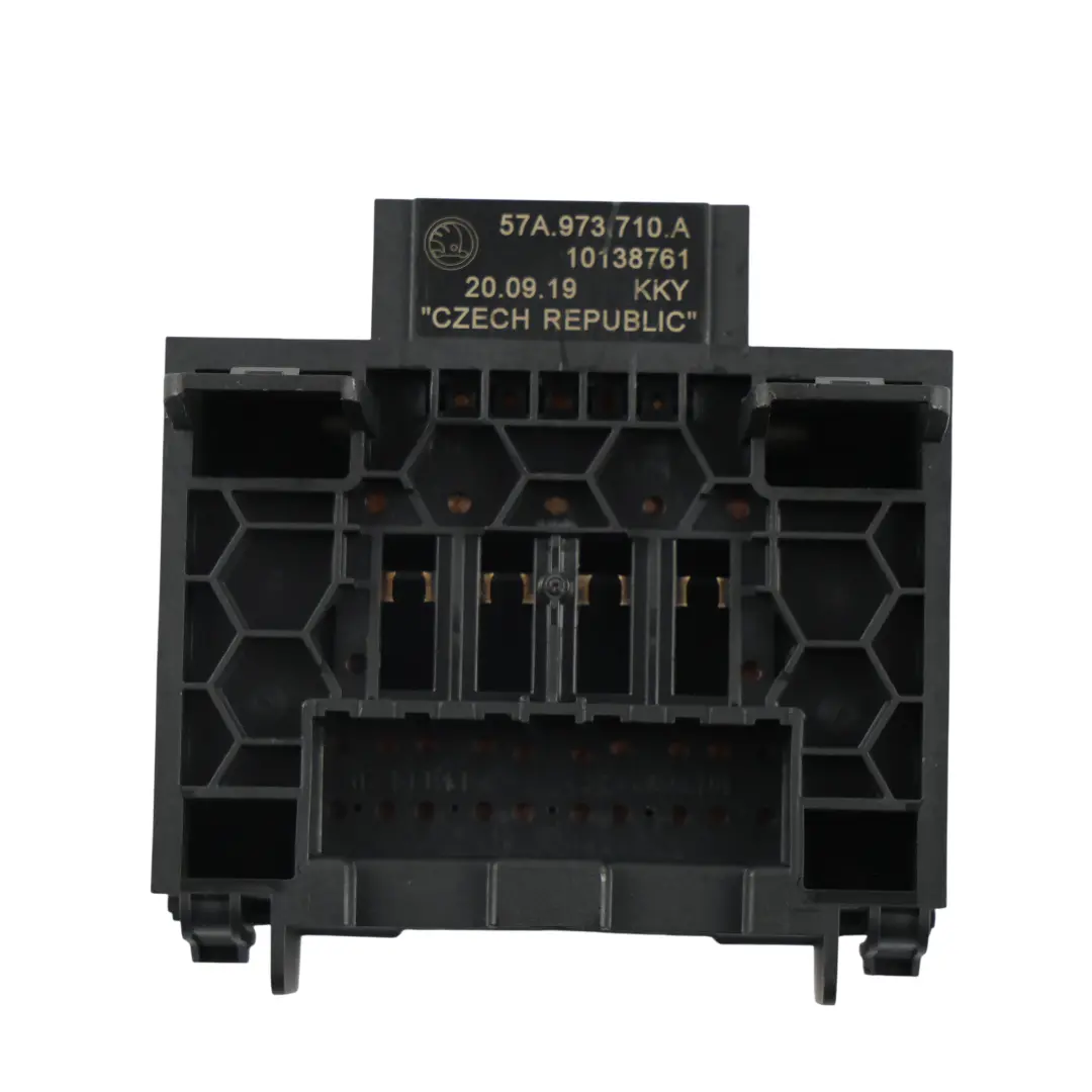 Skoda Karoq NU7 Front Seat Fixing Holder 5 Pin Connector Right O/S - SKU 57A973710A - Part number 57A973710A