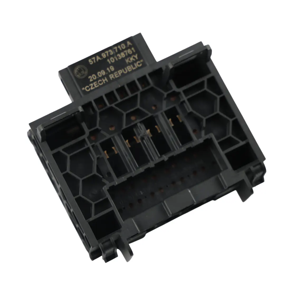 Skoda Karoq NU7 Front Seat Fixing Holder 5 Pin Connector Right O/S - SKU 57A973710A - Part number 57A973710A