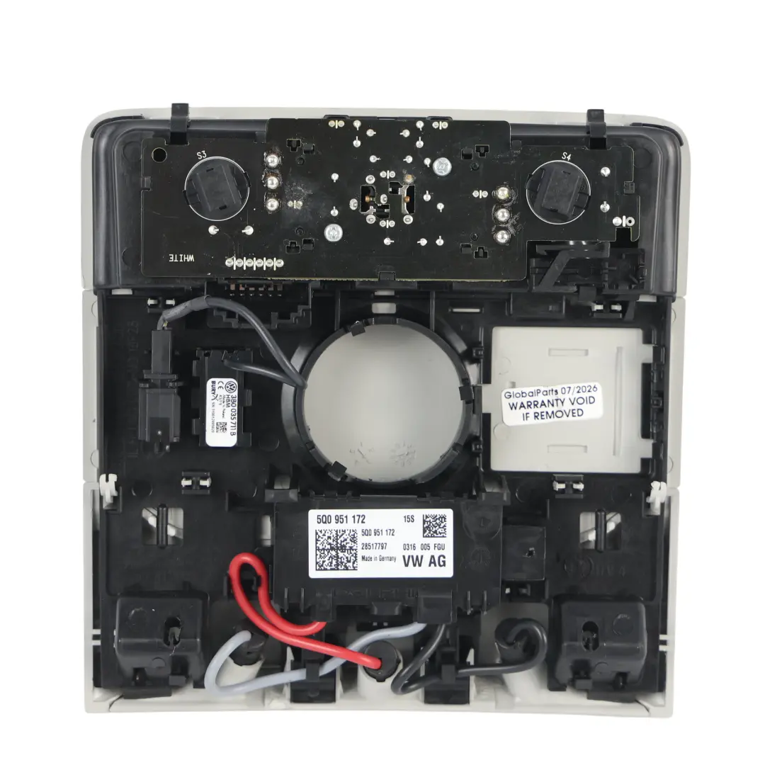 Innenraum Licht Lampe Bedienfeld Schalter Grau für Skoda Karoq NU7 mit Teilenummer 57B947105B Skoda Karoq NU7 Innenraum Licht Lampe Bedienfeld Schalter Grau - SKU RHD-57B947105B - Teilenummer 57B947105B