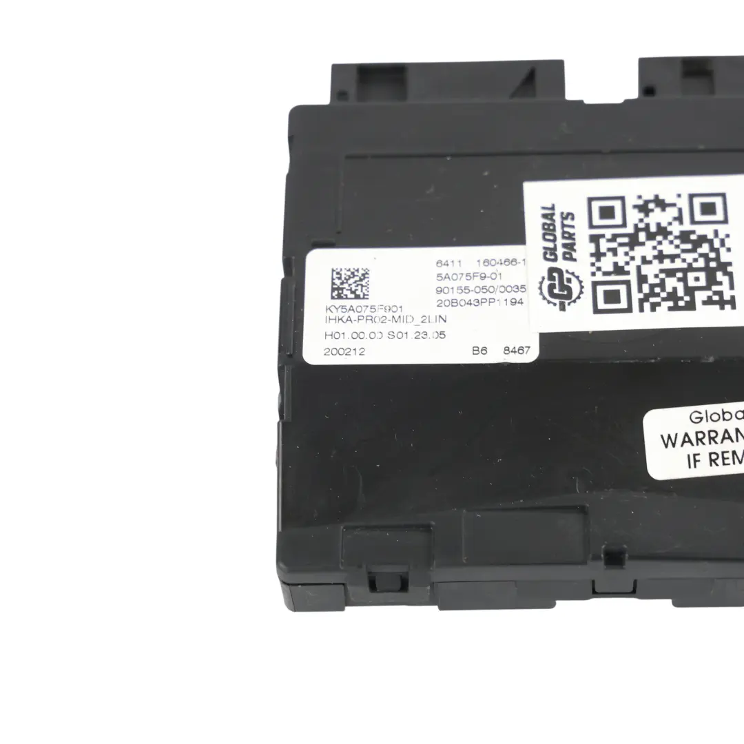 Module ECU Climatisation Commande A/C pour BMW G20 G21 F40 à propos du numéro de pièce 5A075F9 BMW G20 G21 F40 Module ECU Climatisation Commande A/C - SKU 5A075F9 - Numéro de pièce 5A075F9