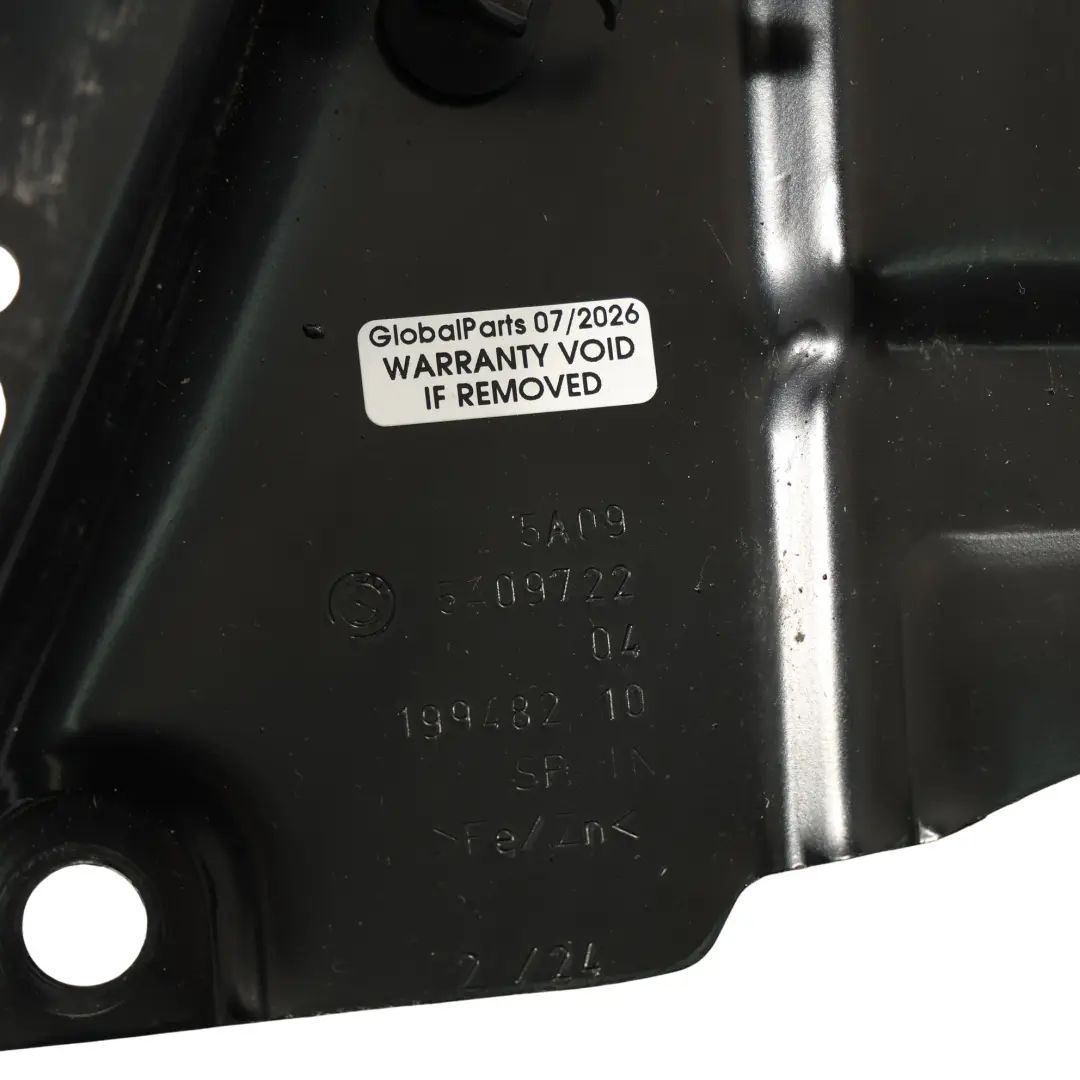 BMW U06 X1 U11 Soporte Montaje Batería Alto Voltaje - SKU 5A09722 - Número de pieza 5A09722