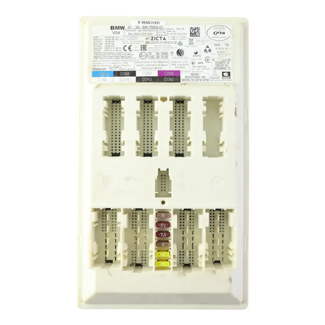BMW G20 BDC BDC-03 330i B48D B48B20B 2.0 Essence Module Contrôle - SKU 5A17B00 - Numéro de pièce 5A17B00