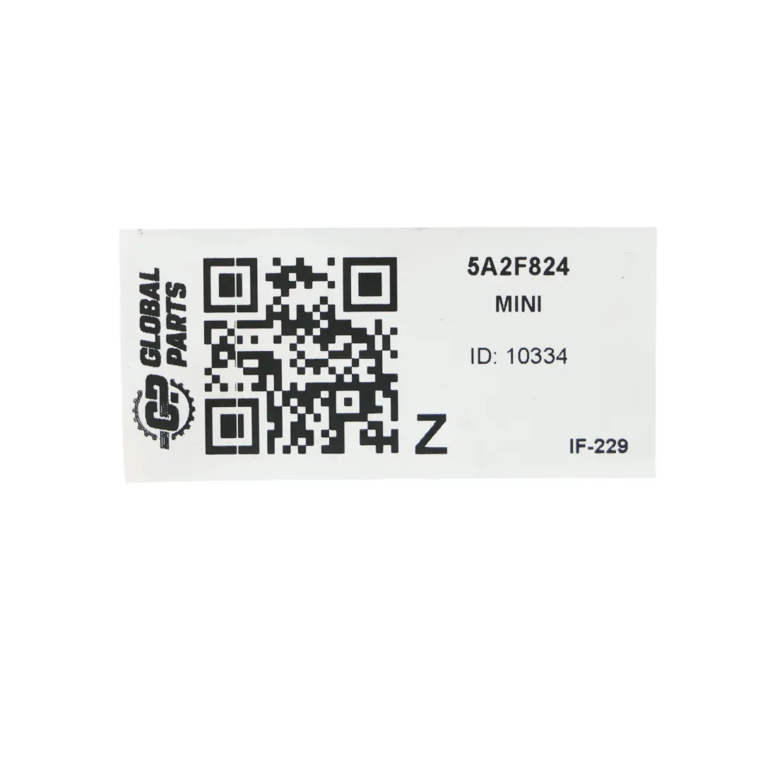 Mini Cooper F66 Supporto Staffa Paraurti Posteriore Destro - SKU 5A2F824 - Numero di parte 5A2F824