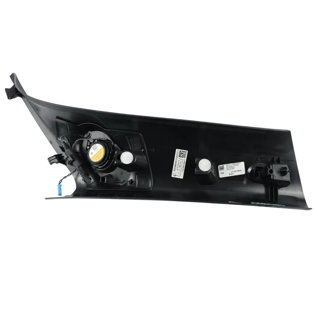 Mini F66 Panel Moldura Pilar A HiFi Harman Kardon Negro Izquierdo - SKU 5A33003 - Número de pieza 5A33003