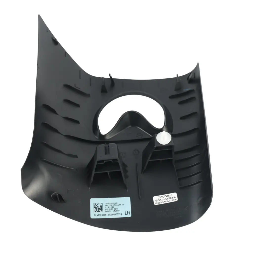 Mini F66 C-Säule Verkleidung Abdeckung Leiste Schwarz Links - SKU 5A330B5 - Teilenummer 5A330B5