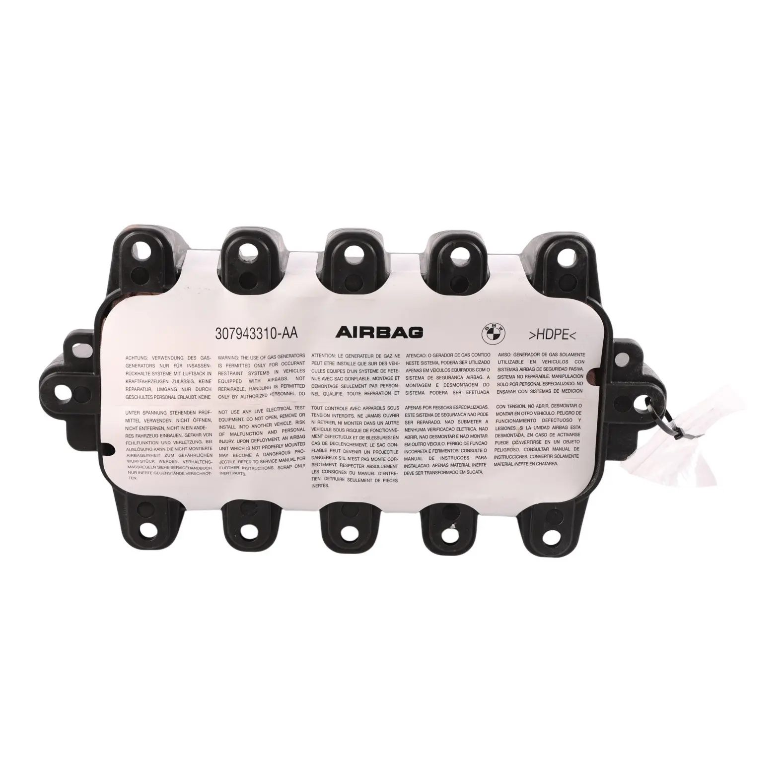 Mini F66 Dashboard Air Module Passenger Side 5A3F110