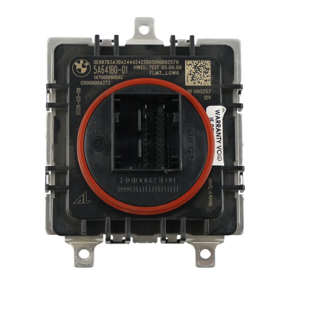 Mini F55 F66 F67 BMW F70 F74 G20 G21 LED Headlight Control Module ECU - SKU 5A641B0 - Part number 5A641B0