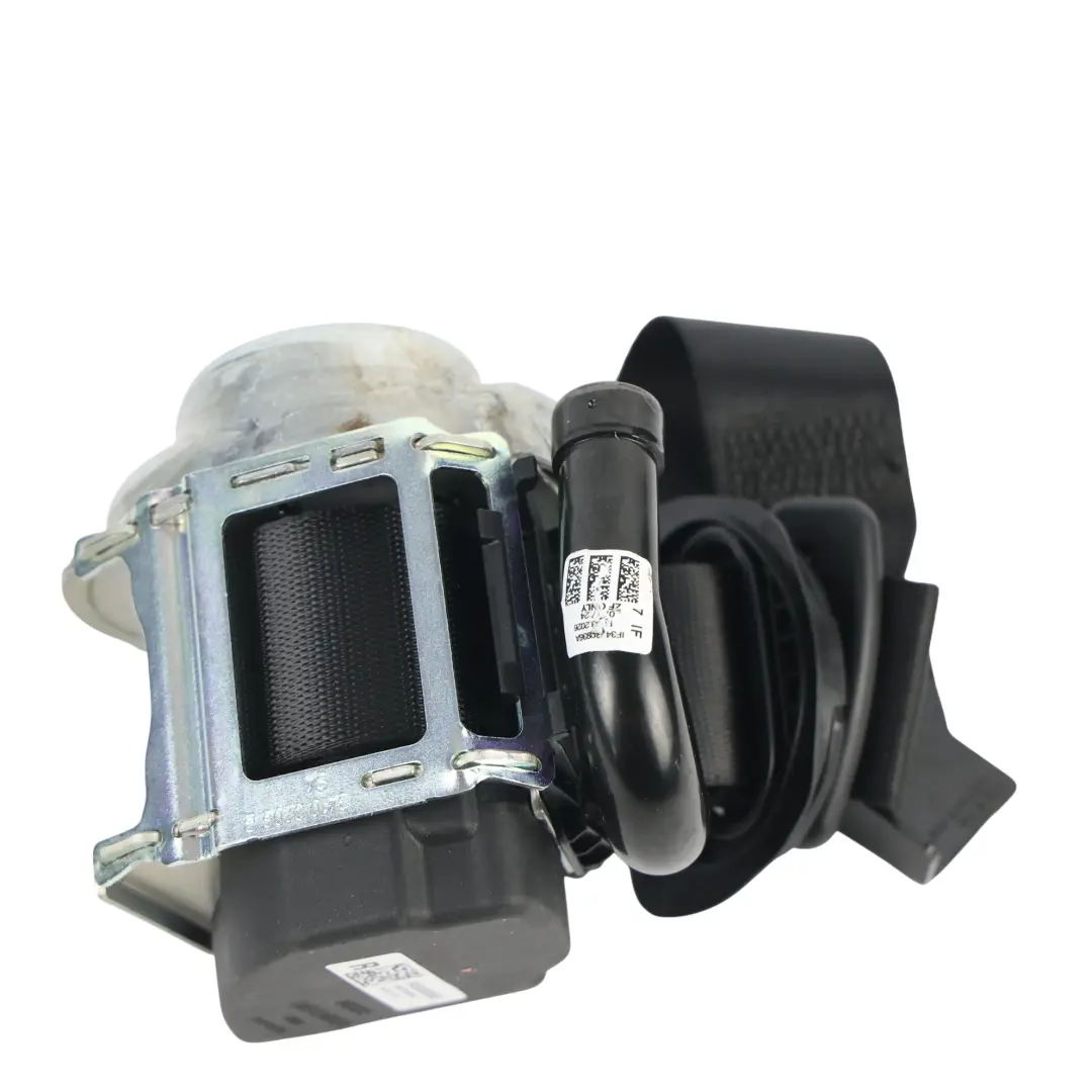 F66 Rear Seat Belt Seatbelt Upper Black Right O/S to Mini with Part number 5A69C86 Mini F66 Rear Seat Belt Seatbelt Upper Black Right O/S - SKU 5A69C86 - Part number 5A69C86
