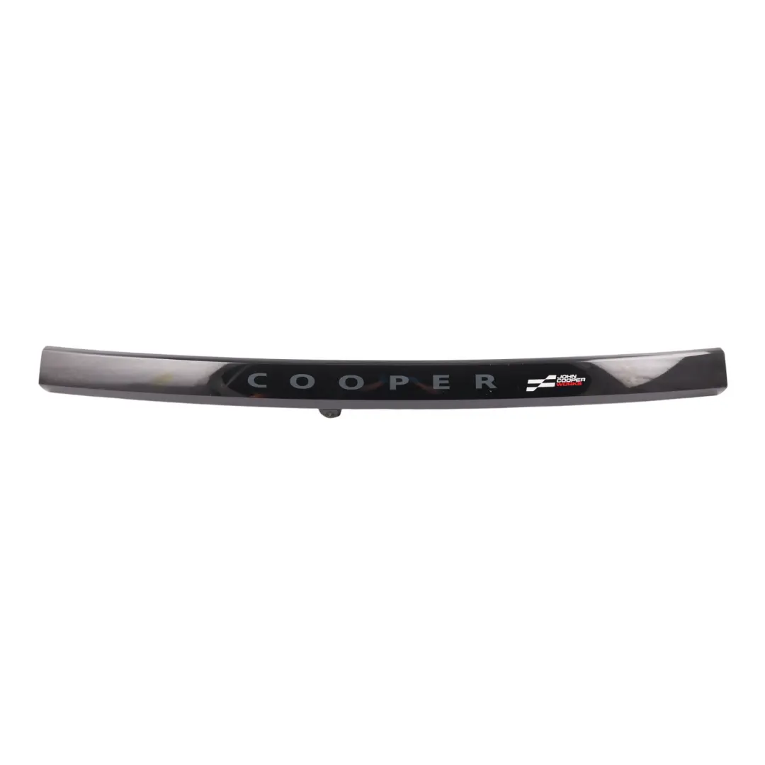 F66 Boot Trunk Lid Grip Rear Trim Strip Cover John Cooper Works JCW to Mini with Part number 5A95214 Mini F66 Boot Trunk Lid Grip Rear Trim Strip Cover John Cooper Works JCW - SKU 5A95214 - Part number 5A95214