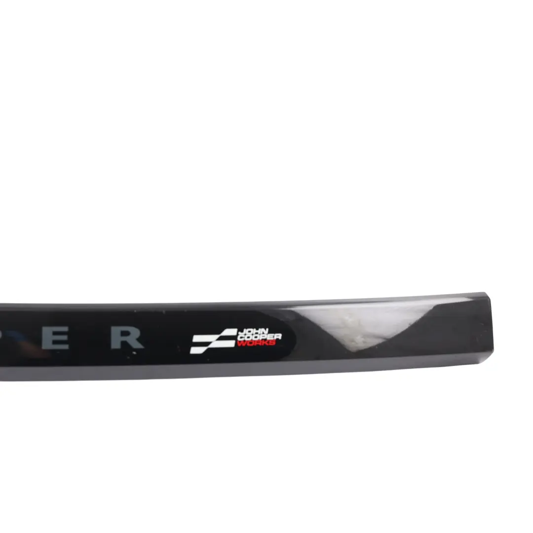 F66 Boot Trunk Lid Grip Rear Trim Strip Cover John Cooper Works JCW to Mini with Part number 5A95214 Mini F66 Boot Trunk Lid Grip Rear Trim Strip Cover John Cooper Works JCW - SKU 5A95214 - Part number 5A95214