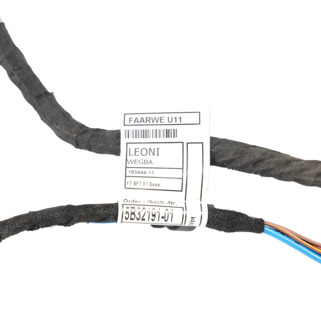 BMW X2 U10 X1 U11 Cableado Arnés Puerta Delantera Izquierda - SKU 5B32191 - Número de pieza 5B32191