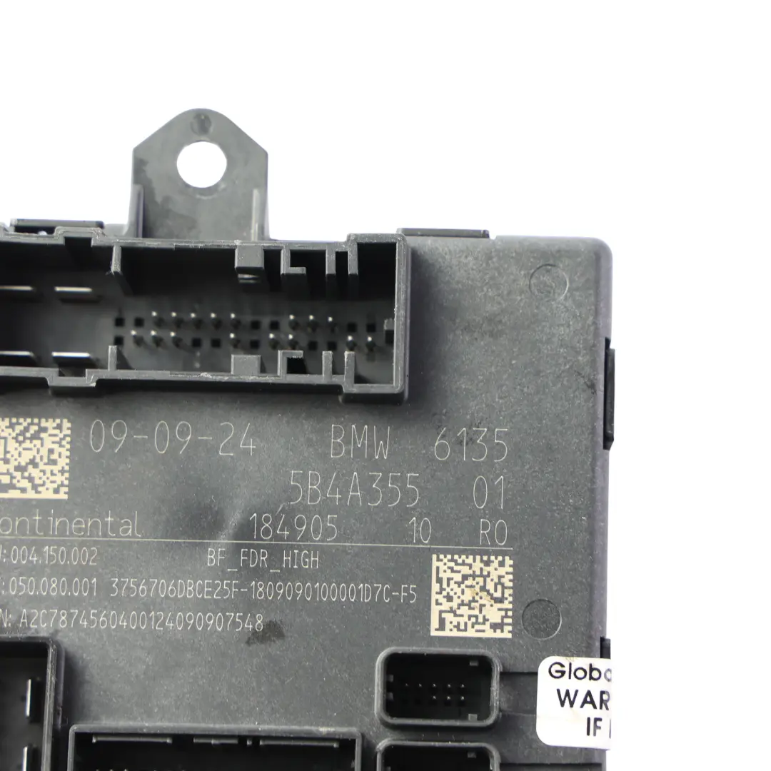 U10 Módulo Control Puerta Delantera Derecha para BMW X1 U11 X2 con número de pieza 5B4A355 BMW X1 U11 X2 U10 Módulo Control Puerta Delantera Derecha - SKU 5B4A355 - Número de pieza 5B4A355