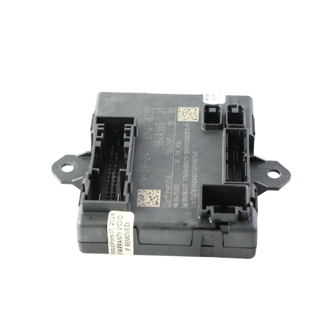 U10 Vorne Beifahrerseite Tür Steuergerät Modul für BMW X1 U11 X2 mit Teilenummer 5B4A355 BMW X1 U11 X2 U10 Vorne Beifahrerseite Tür Steuergerät Modul - SKU 5B4A355 - Teilenummer 5B4A355