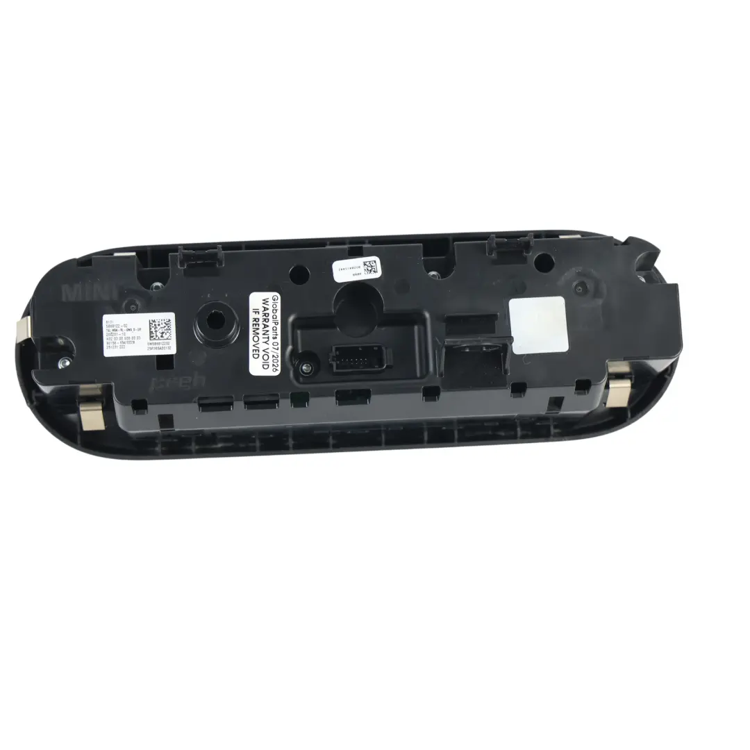 F66 F67 Centre Console Control Switch Unit to Mini F65 with Part number 5B68122 Mini F65 F66 F67 Centre Console Control Switch Unit - SKU RHD-5B68122 - Part number 5B68122