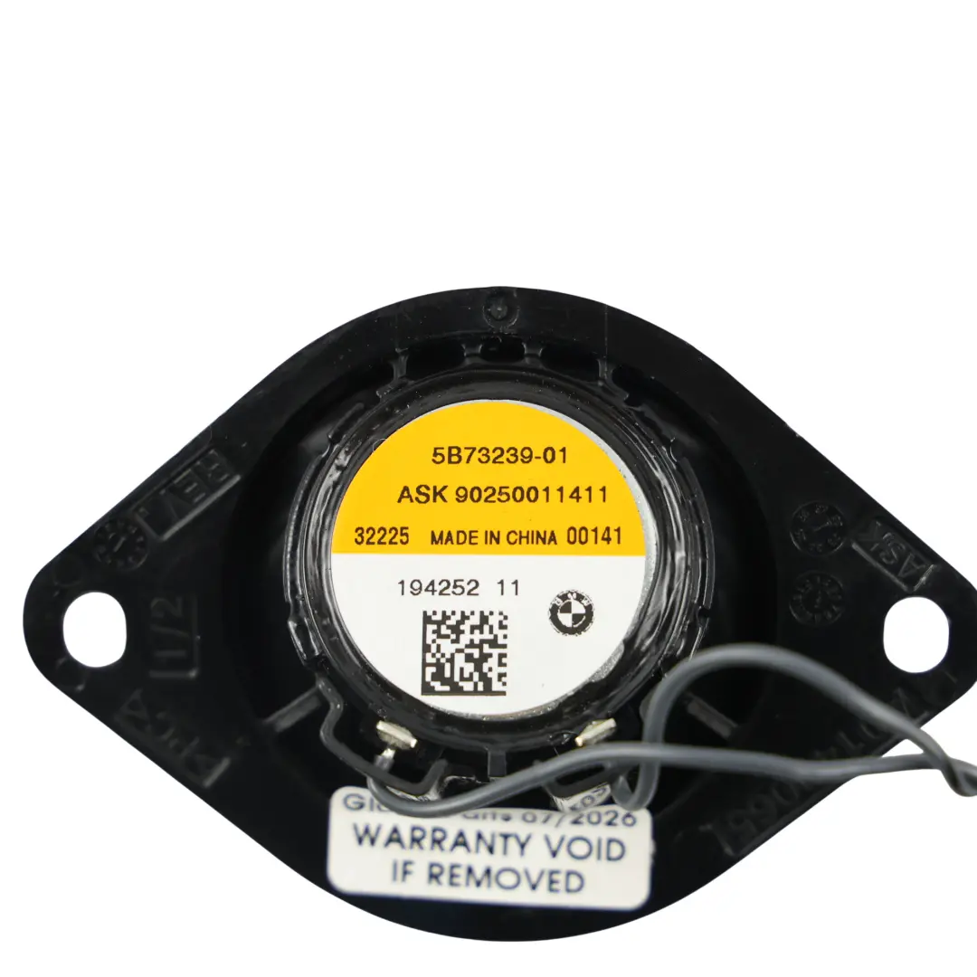 Mini F65 F66 F67 Altoparlante Tweeter Cruscotto ALEV3 - SKU 5B73239 - Numero di parte 5B73239