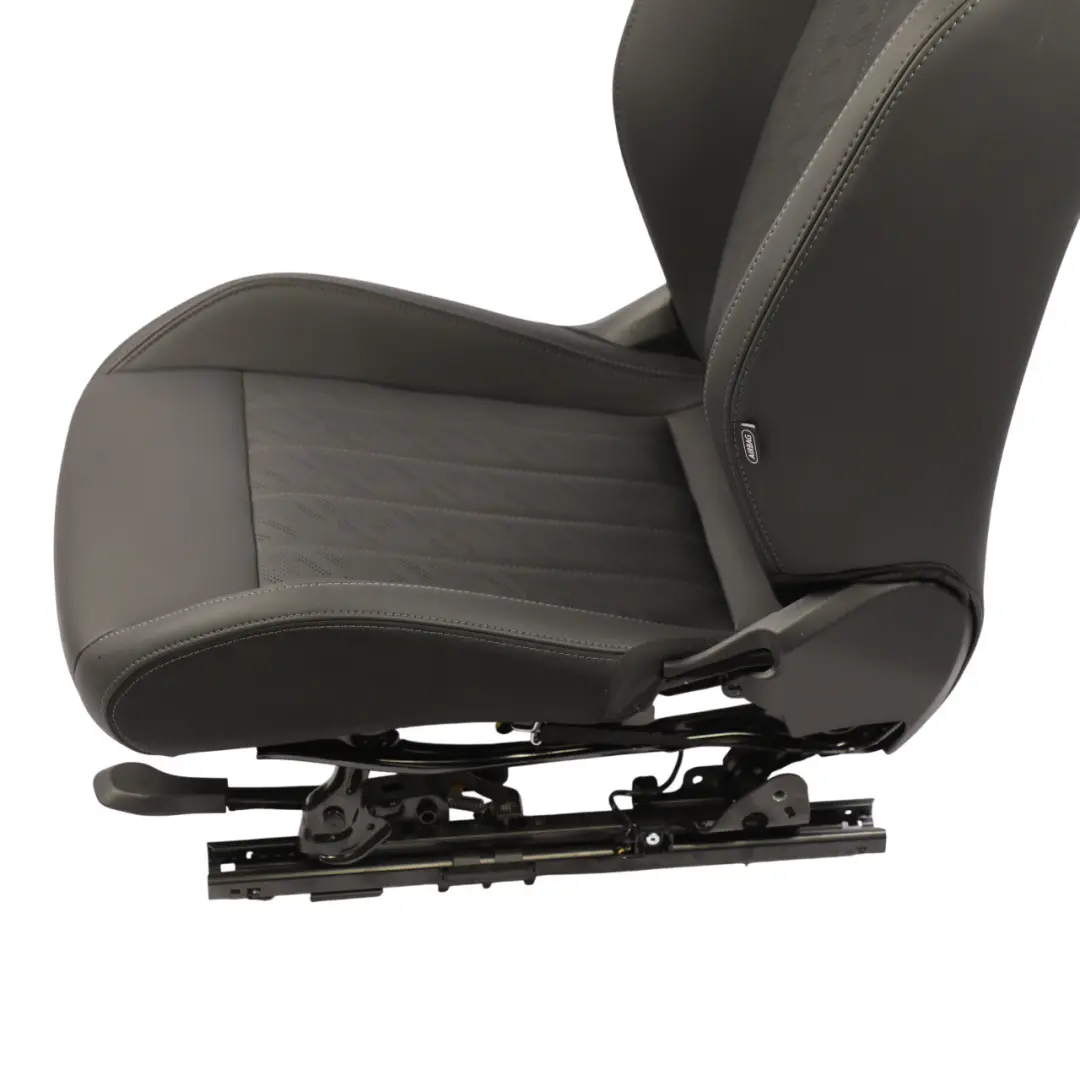 Mini F66 Front Seat Heated Perforated Right O/S Black Imitation Leather JCW - SKU 5B77E34-1 - Part number 5B77E34