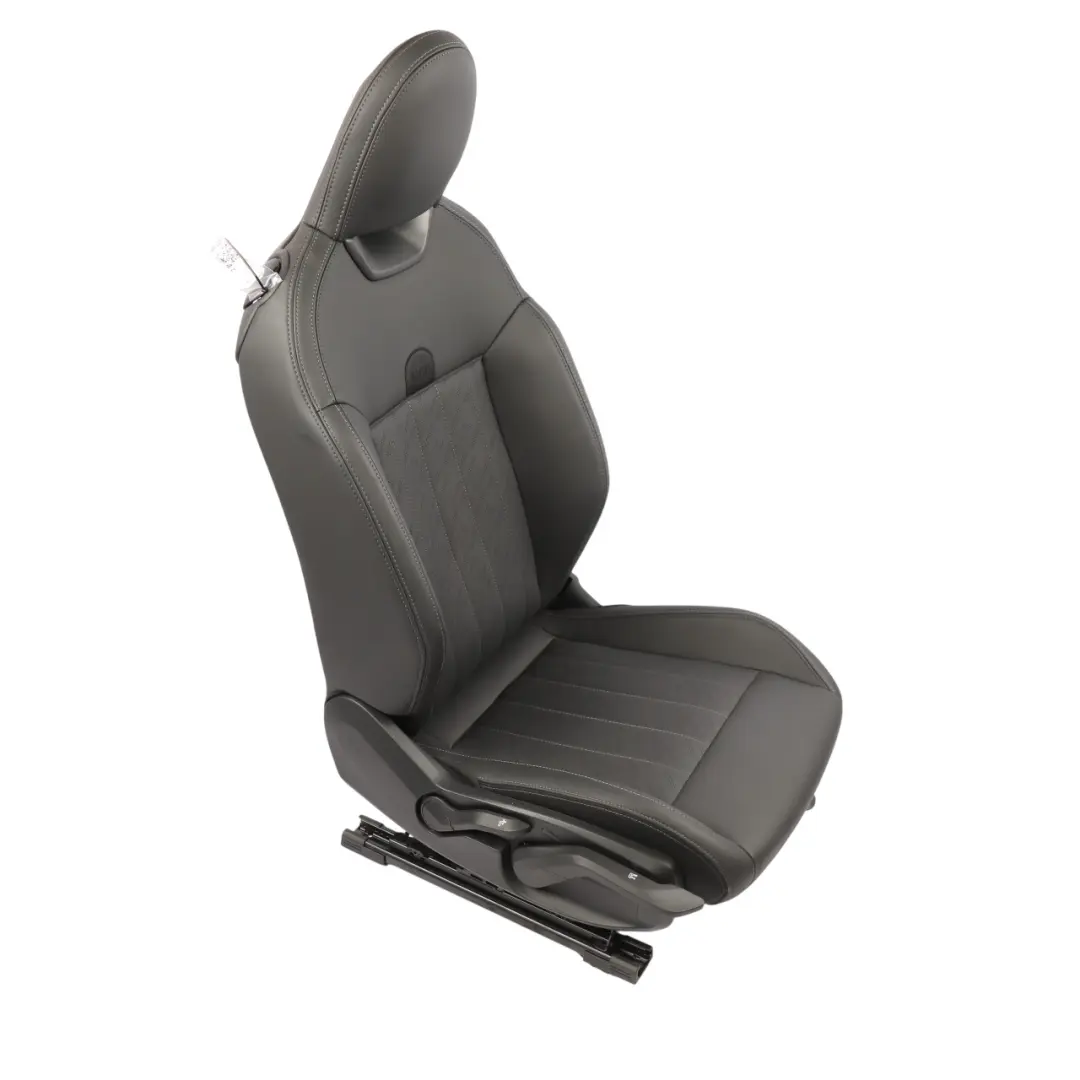 Mini F66 Front Seat Heated Perforated Right O/S Black Imitation Leather JCW - SKU 5B77E34-1 - Part number 5B77E34