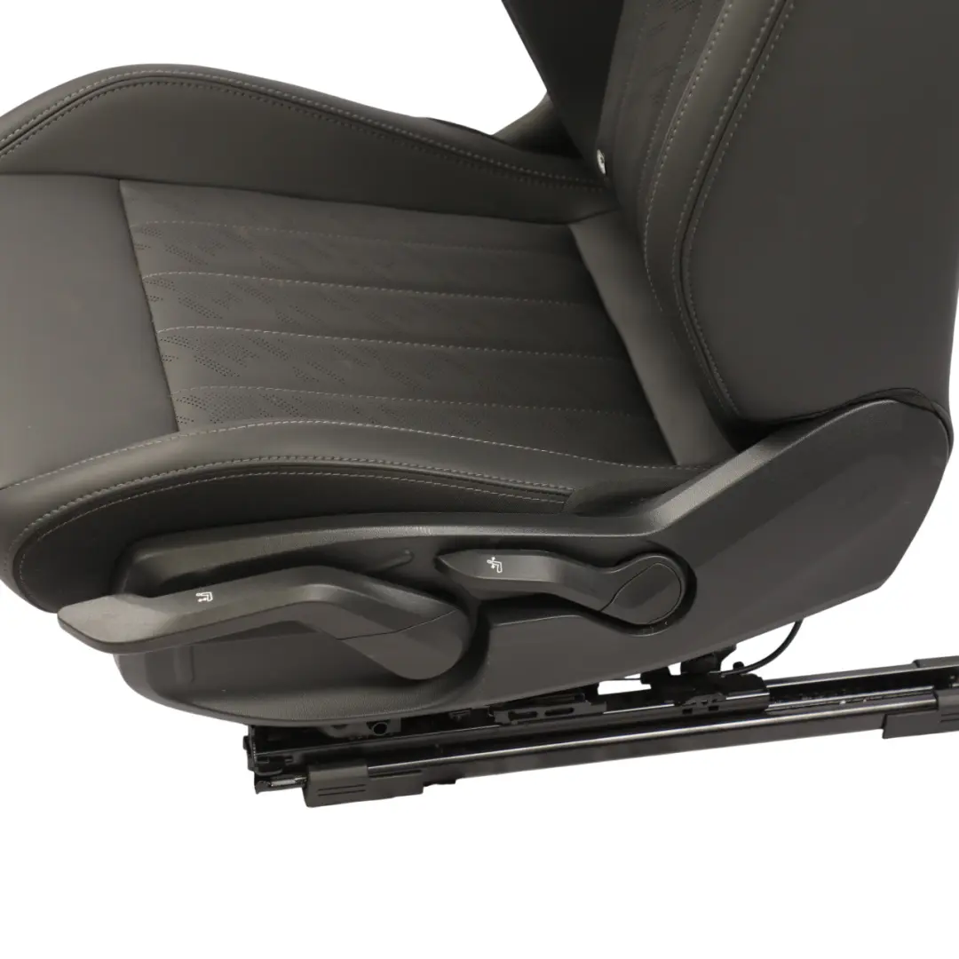 Mini F66 Front Seat Heated Perforated Left N/S Black Imitation Leather JCW - SKU 5B77E45-1 - Part number 5B77E45