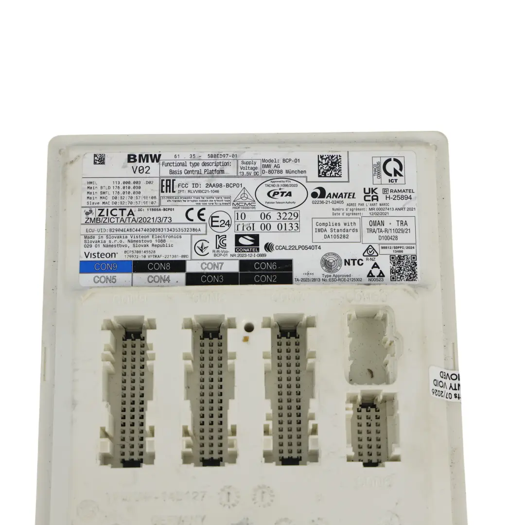 F66 B48P 231HP Engine Control Unit DME Kit Automatic to Mini with Part number 5B93615 Mini F66 B48P 231HP Engine Control Unit DME Kit Automatic - SKU 5B93615 - Part number 5B93615