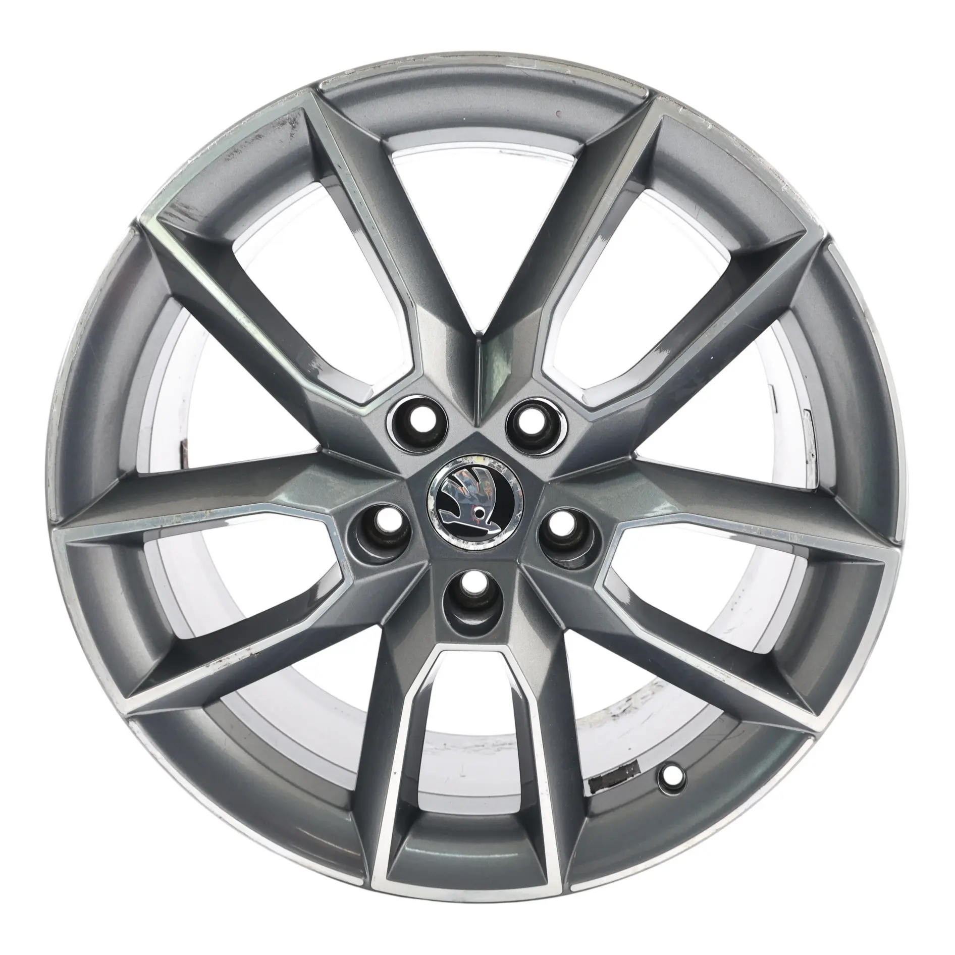Skoda Octavia VRS Alu Felge 7,5J 18" ET:51 Anthrazitgrau 5E0601025