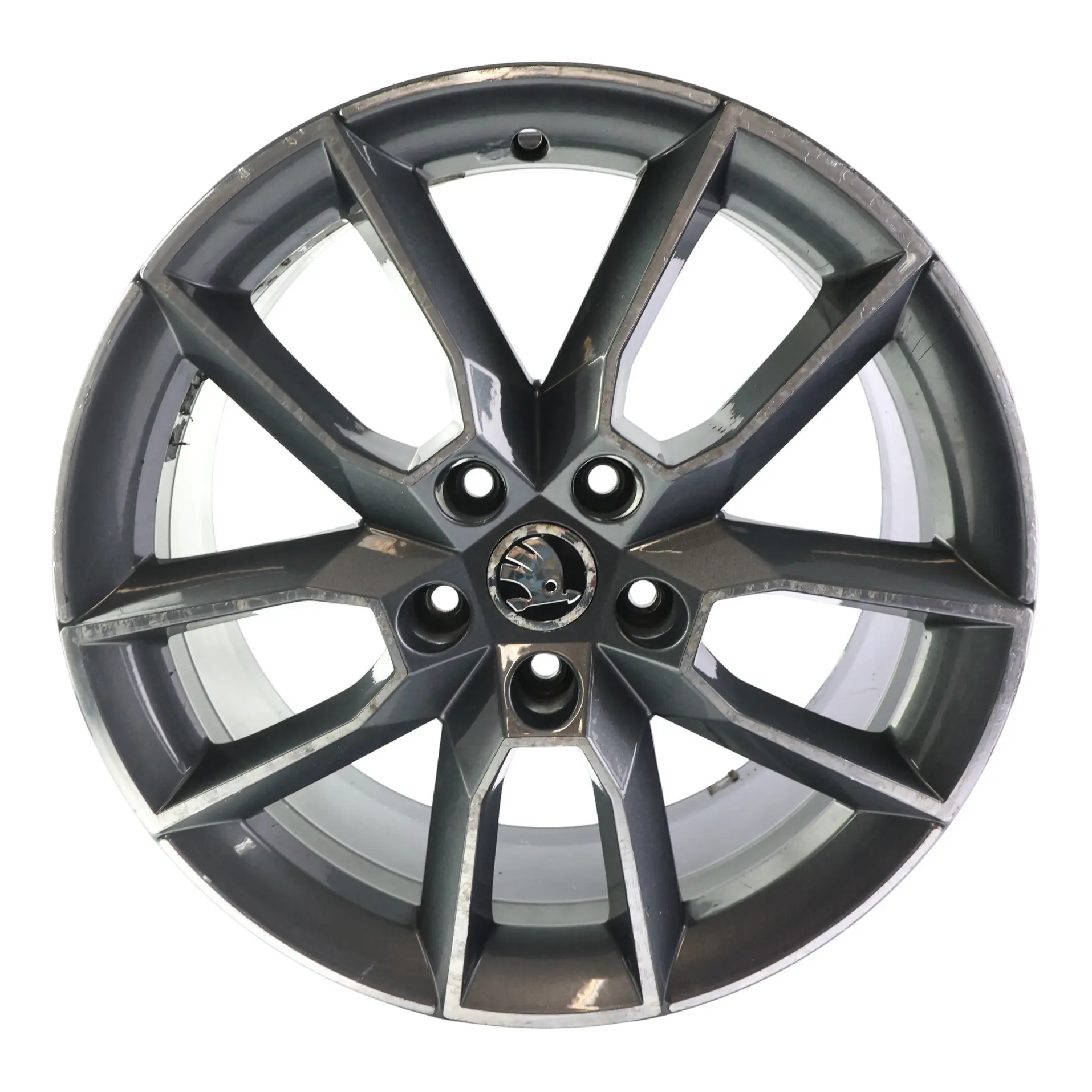 Skoda Octavia VRS Alloy Wheel Rim 7,5J 18" ET:51 Anthracite Grey 5E0601025