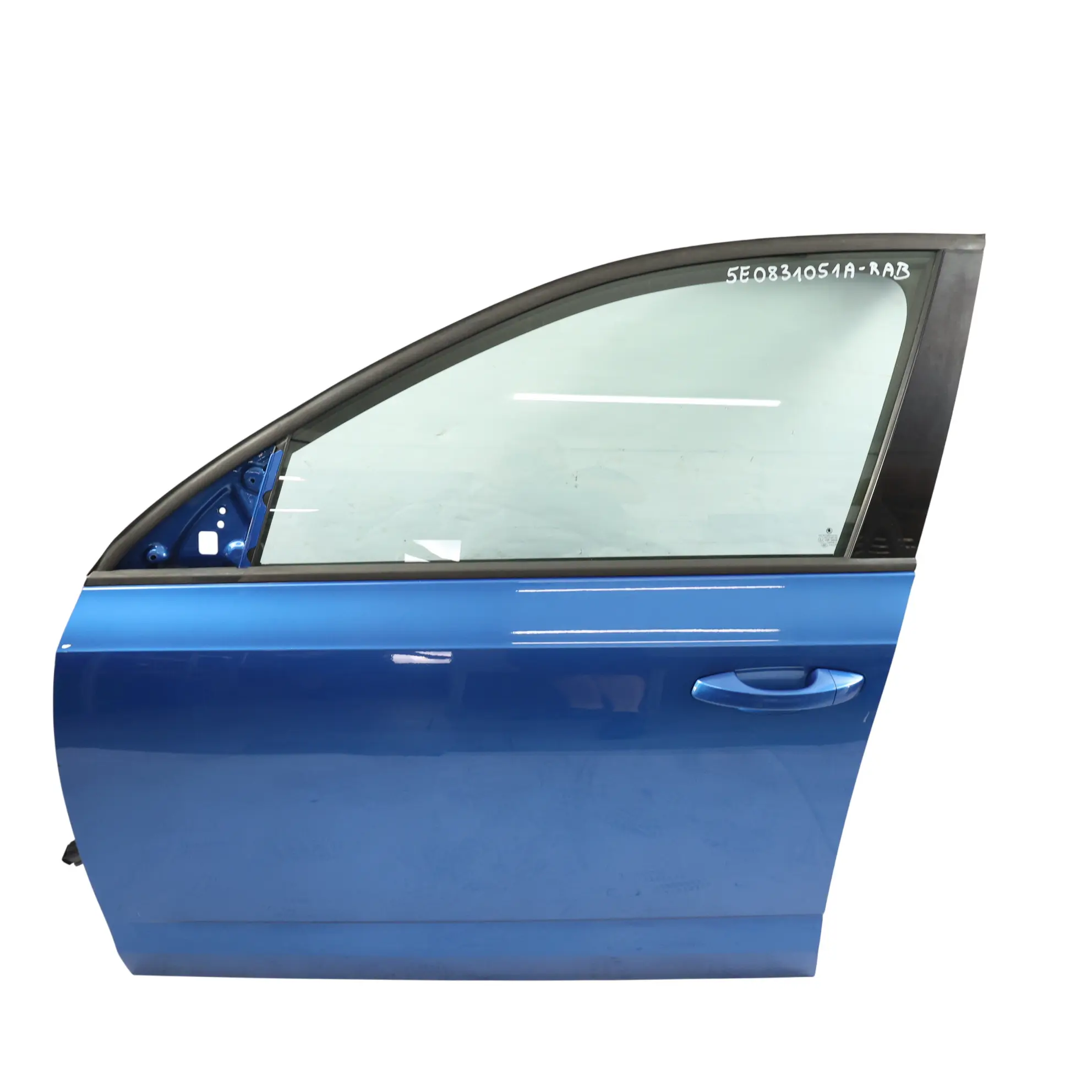 Skoda Octavia MK3 Tür Vorne Links Abdeckung Blende Race Blau Metallic F5W