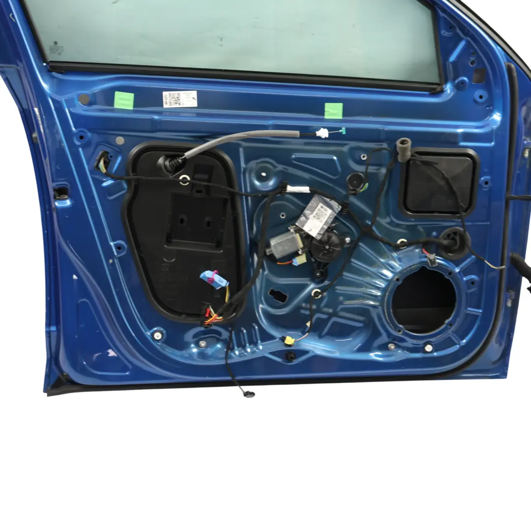Skoda Octavia MK3 Panneau Couvrant Porte Avant Gauche Bleu Métallisé F5W - SKU 5E0831051A-RAB - Numéro de pièce 5E0831051A