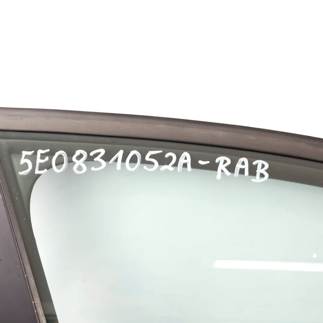 Skoda Octavia Mk3 Door Front Right O/S Covering Panel Race Blue Metallic - F5W - SKU 5E0831052A-RAB - Part number 5E0831052A