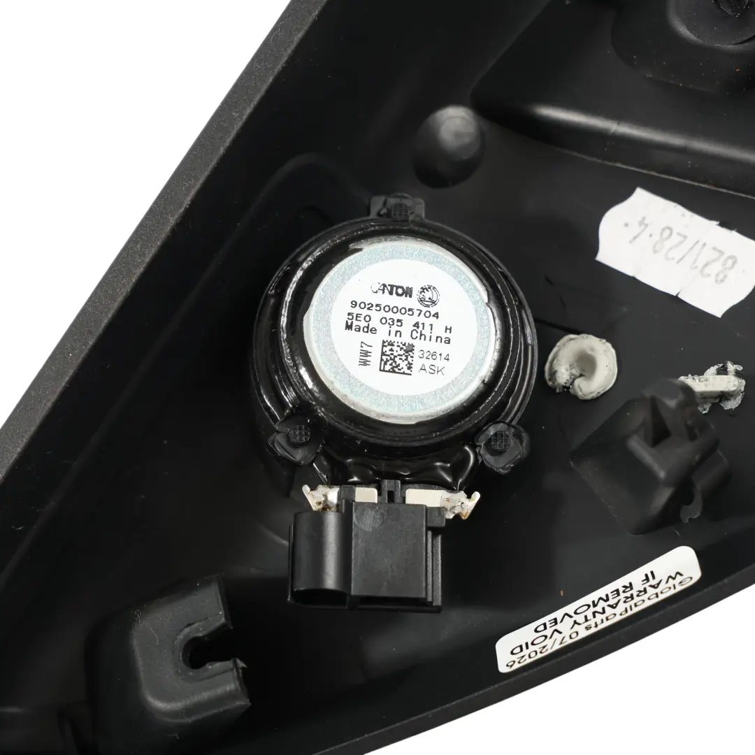 MK3 5E Lautsprecher Hochtöner Abdeckung Vorne Links für Skoda Octavia mit Teilenummer 5E0837973A Skoda Octavia MK3 5E Lautsprecher Hochtöner Abdeckung Vorne Links - SKU 5E0837973A - Teilenummer 5E0837973A