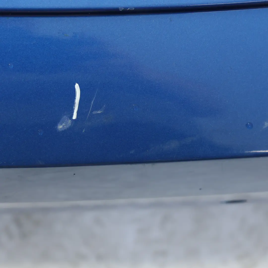Skoda Octavia 5E Rear Bumper RS Trim Panel Cover Race Blue Metallic - F5W - SKU 5E5807421C-RAB - Part number 5E5807421C