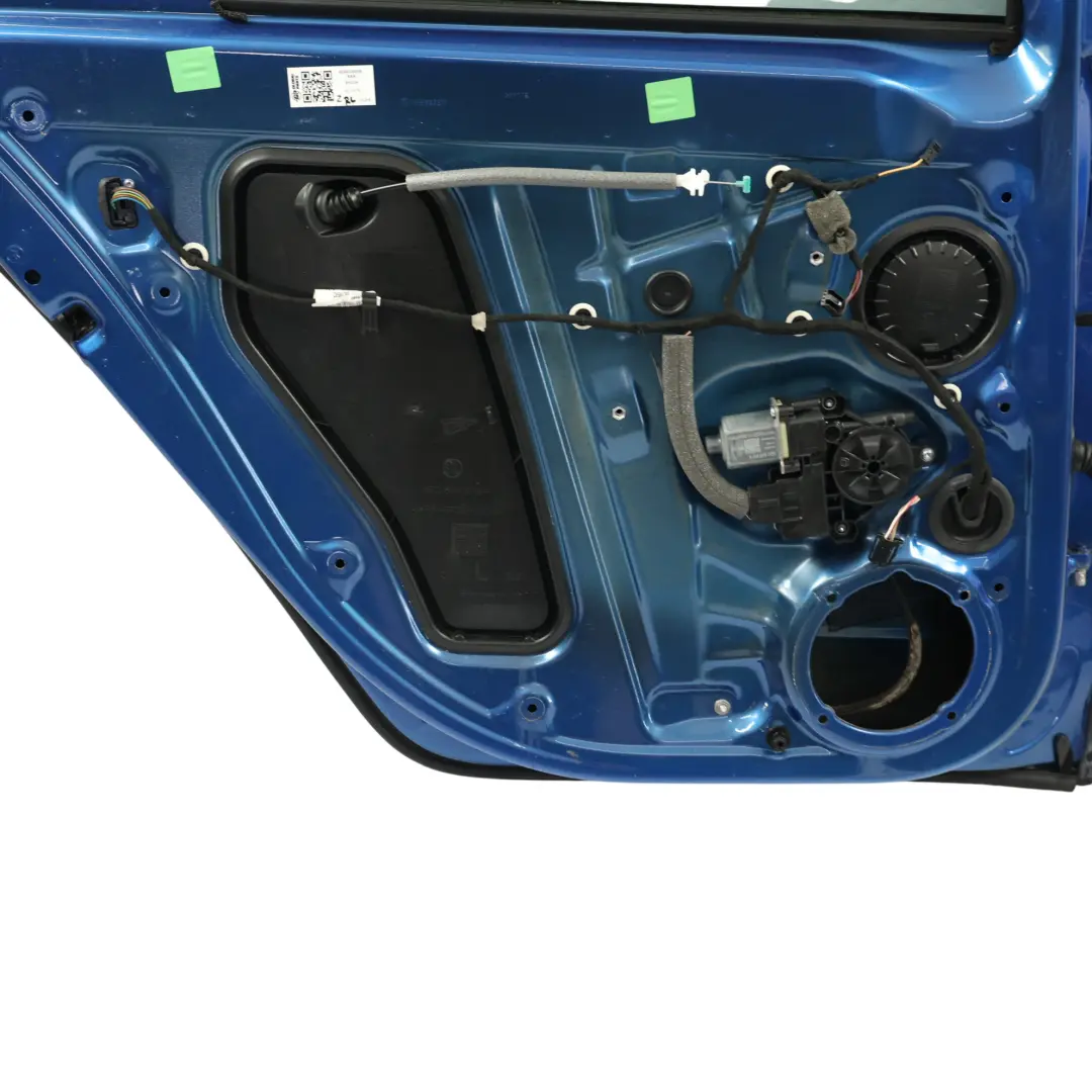 Skoda Octavia MK3 Limousine Tür Hinten Links Rennblau Metallic F5W - SKU 5E5833055B-RAB - Teilenummer 5E5833055B