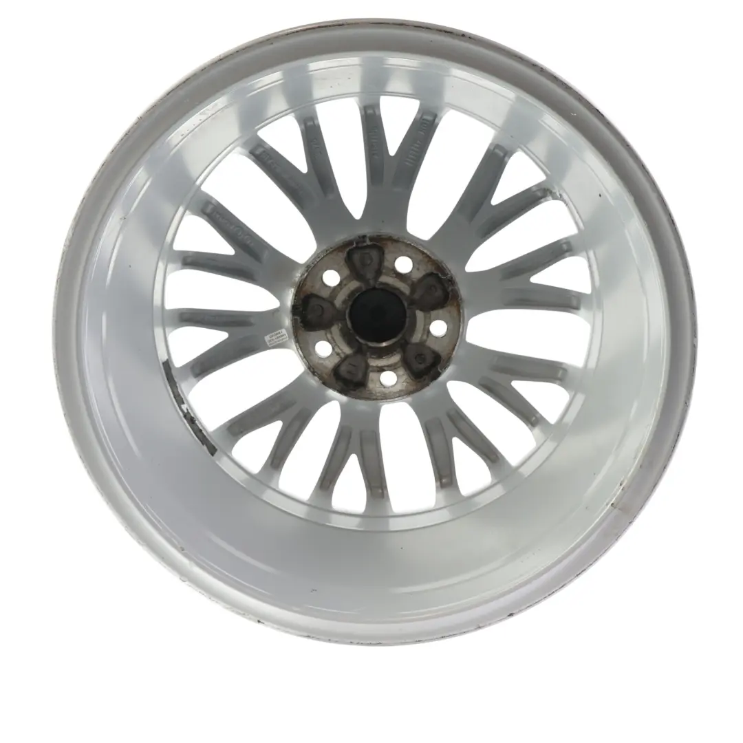 Seat Leon MK3 5F Alu Felge Silber 17" 7J ET:49 Stern Speiche - SKU 5F0601025H-1 - Teilenummer 5F0601025H