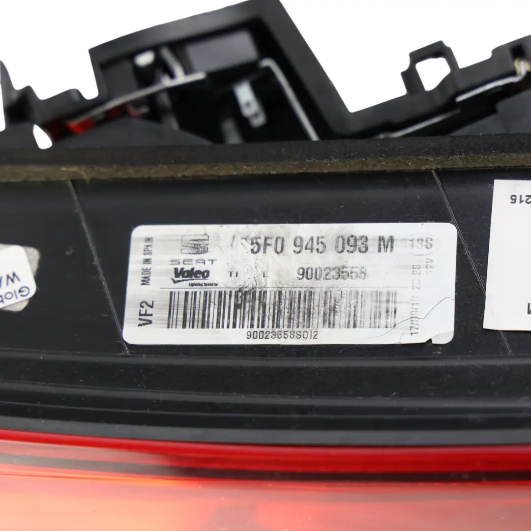 Seat Leon MK3 5F Feu Arrière Intérieur Gauche - SKU 5F0945093M - Numéro de pièce 5F0945093M